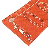 今治タオル 身長計バスタオル SUKU-SUKU iori (コーラル)