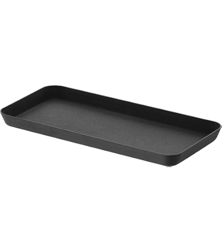 Yamazaki 1575 TOWER Slim Tableside Basket, black, Steel, 30 x 10