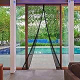 AGC Mart Magnetic Screen Door, Heavy Duty Full Frame Velcro Mesh. Seals Top-To-Bottom Like Magic! Ke