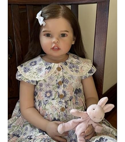 Amazon.co.jp: Meeler リボーンドール 70cm リアルで繊細な顔を持つ