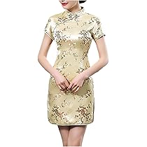 Amazon.co.jp: [yueewhu] ミニ チャイナドレス セクシーチャイナ