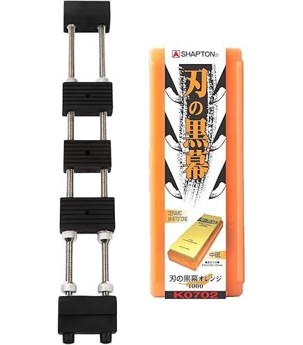 Amazon.co.jp: シャプトン 刃の黒幕 1000番 中砥石 オレンジ K0702