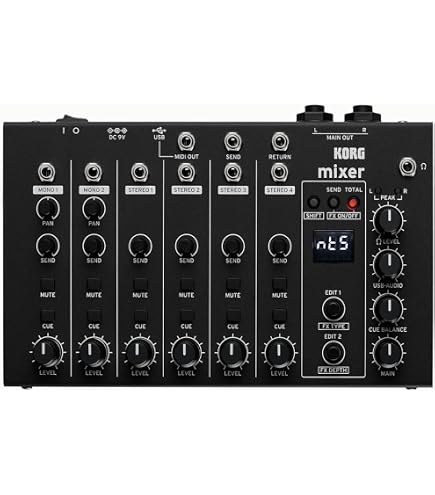 Amazon | KORG 4チャンネル・アナログ・ミキサー volca mix | ミキサー