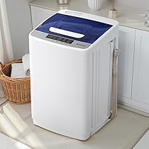 Amazon | Simpolu 全自動洗濯機 5kg 大容量 縦型洗濯機 洗濯