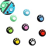 Doyeemei かわいい猫の爪ロッカーキャップ 【Switch/Switch Lite 対応】アナログスティックカバー L/Rセンサーコントロール キャップ (8個セット) ロッカーキャップ 猫手 肉球 猫の爪 親指グリップキャップ ジョイスティッ
