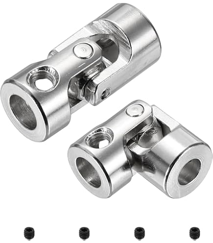 Amazon.co.jp: uxcell ユニバーサルジョイント 内径6mm-6mm 回転可能