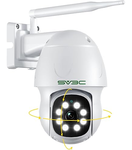 【新品未使用】SV3C 防犯カメラ 800万画素 屋外 Wi-Fi ドーム型 Amazon.co.jp: 防犯カメラ 屋外 800万画素 2.4/5G対応 無線 監視カメラ
