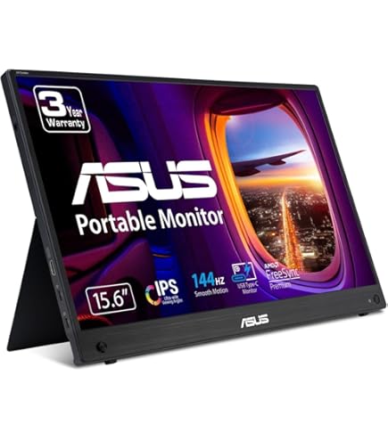 ASUS ROG Strix 15.6インチポータブルモニター ROG Strix XG16AHPE | Monitors | ROG United States