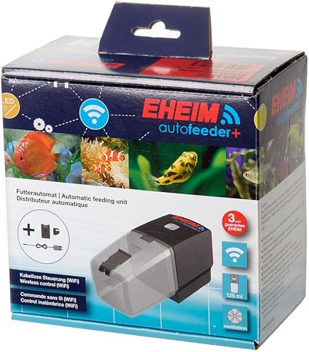 Amazon | ニッソー 観賞魚用自動給餌器 フードタイマー グレー
