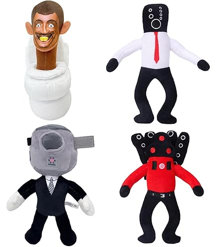 スキビティトイレ ぬいぐるみ 新品 vdgj dショッピング |【送料無料！】スキビディトイレ (Skibidi Toilet