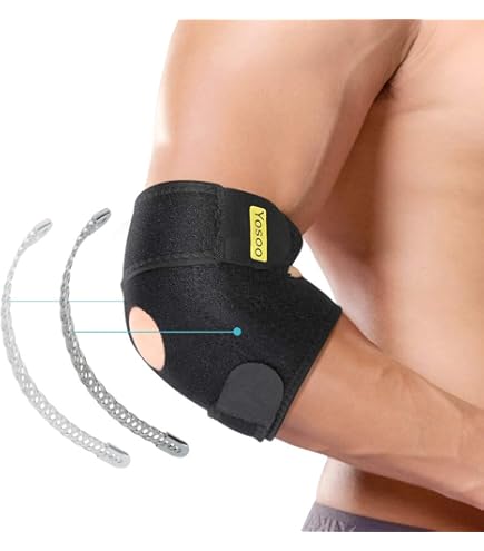 Amazon | Breg HEX Adjustable Hinged Elbow Brace (Medium) by Breg