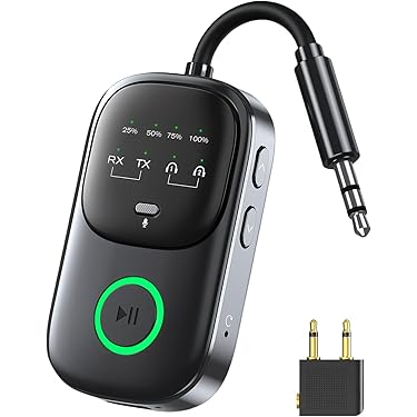 SOUND SKIP Bluetooth　音楽　発信機　受信機 Amazon | prendre Bluetooth 5.0 トランスミッター レシーバー