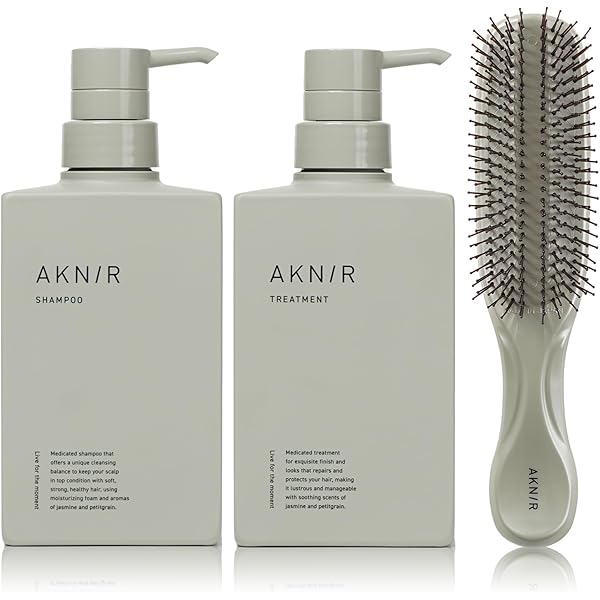 Amazon | AKNIR 梨花 ヘアシャンプー トリートメント セット 各300ml 2 