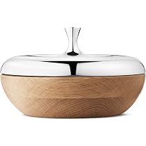 ジョージ ジェンセン　コッペル（KOPPEL） ボンボニエール ターナップ Amazon.co.jp: Georg Jensen 菓子器 ボンボニエール HENNING KOPPEL
