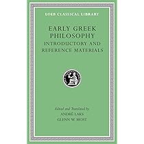 Amazon | Early Greek Philosophy, Volume I: Introductory and