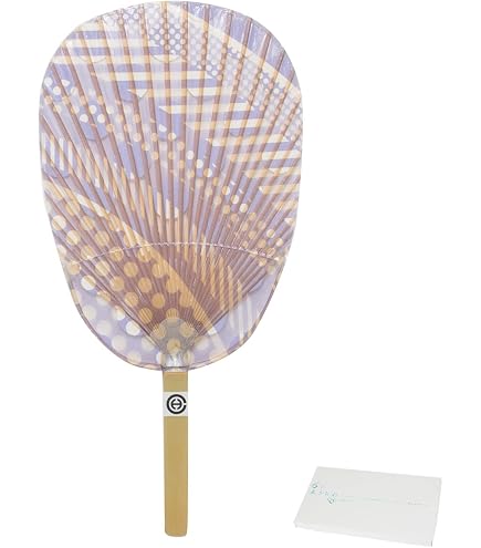 Amazon.co.jp: 家田紙工 水うちわ 小判型 蛍（台座付） : ホーム＆キッチン