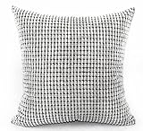 マルチサイズキャンディーカラーコーデュロイぬいぐるみクッションカバーlivebycareスローピロパターンジッパーPillowslip枕カバーホームソファソファ寝具椅子シートバック 14*20''WI