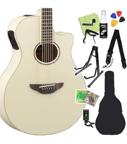 Amazon | ヤマハ APX600 ビンテージホワイト YAMAHA エレアコ 6