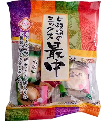 Amazon.co.jp: 半生和菓子 一口最中（もなか）3種詰め合わせパック