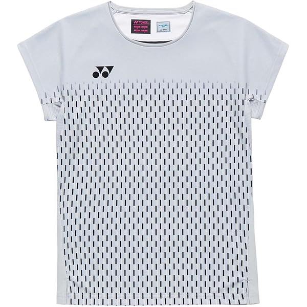 YONEX 日本代表モデル 幾何学模様 ホワイトシャツ Oサイズ Amazon.co.jp: [ヨネックス] ウィメンズゲームシャツ 20964 ジュエル