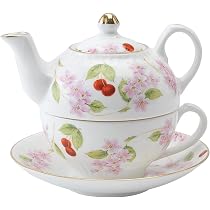 エインズレイ陶花　チェリーブロッサム Amazon｜エインズレイ チェリーブロッサム ティー フォーワン 約300ml