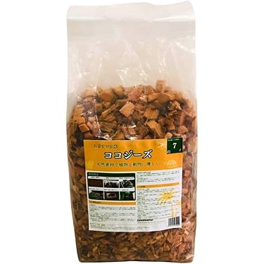 Amazon | ココジーズ 爬虫類 両生類 床材 ハスクチップ 7L