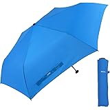 Waterfront 折りたたみ傘 雨傘 NEW極軽カーボン ブルー 50cm 軽量 超撥水 ユニセックス U350-0283BL1-BA