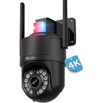 Amazon.co.jp: Ctronics 4K 防犯カメラ 屋外 自動追尾 屋外監視カメラ