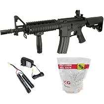 Amazon.co.jp: S&T CQB-R スポーツライン 電動ガン BK【3オプション