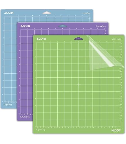 Amazon.co.jp: AOOIIN 12 x 12インチ StandradGrip カッティングマット