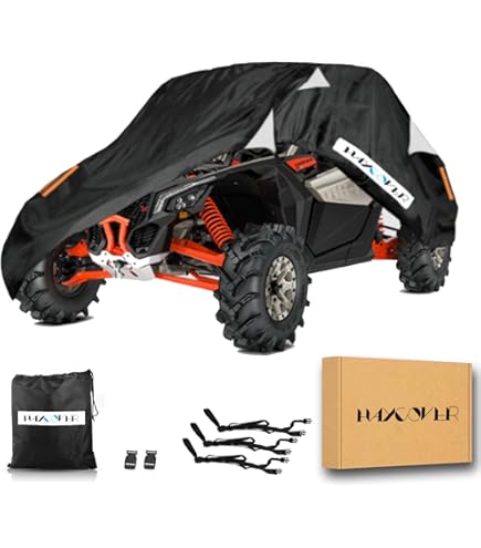 KEMIMOTO X3 MAX Cover 4 Seater, Waterproof Oxford Iceland - View #12