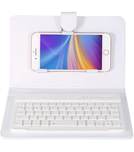 Amazon.co.jp: ワイヤレスキーボード iOS/Android携帯用 スタンド付き