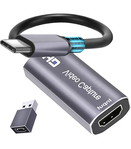 Carte De Capture HDMI 4K@60FPS USB 3.0 - Compatible PS5, Switch, OBS - Streaming Et Enregistrement - 14