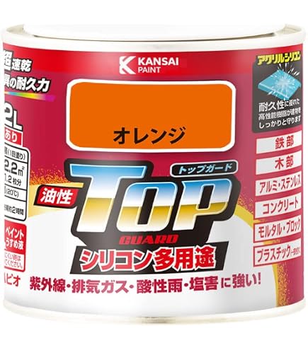 Amazon | ニッペ ペンキ 塗料 油性 鉄部・建物・トタン用 7L 