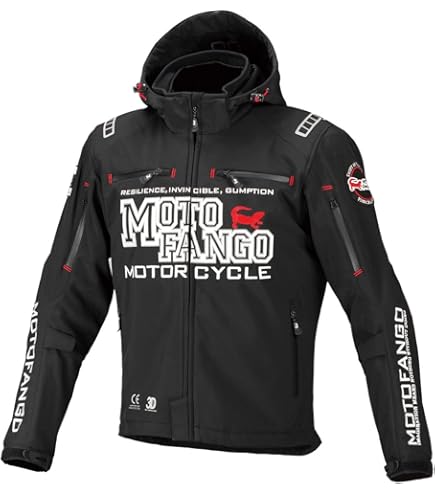 Amazon | コミネ(KOMINE) バイク用 ジャケット ハーフメッシュパーカ