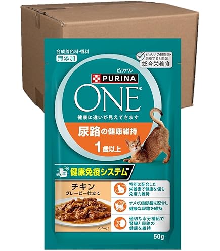 Amazon.co.jp: ピュリナワンキャット パウチ 避妊去勢した猫の体重ケア