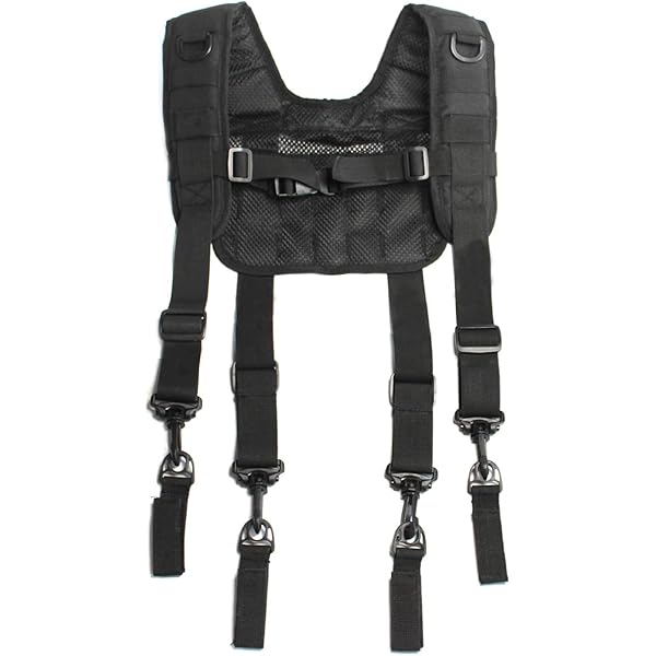 Amazon | Melo タフタクティカルハーネス タクティカルサスペンダー