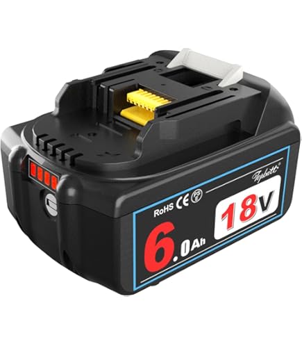 Amazon.co.jp: VANKO 互換 マキタ 18v バッテリー BL1860B 6.0Ah実容量 