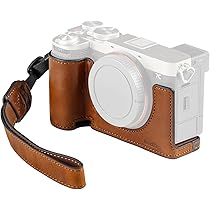 HOBBY-ACE  レザーのカバー付き　カメラ ビンテージカラーのレザーでカメラのホールド感アップ！「X-E4