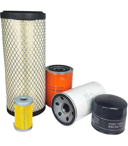 CFKIT Service Filter Kit For Kioti CK2610 HST Compact Tractor – Full Maintenance Filter Set
