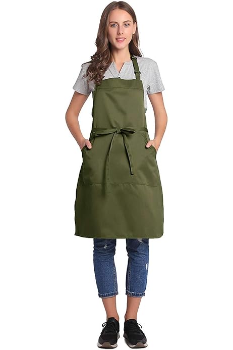 MORNITE Pottery Aprons For Women Mens Artist Ceramics Cafe, Cooking