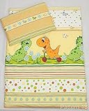 2 Pcs Junior Cot Bed Bedding Set - 150x120cm Duvet Cover & Pillowcase - Pattern 18 by Baby Comfort