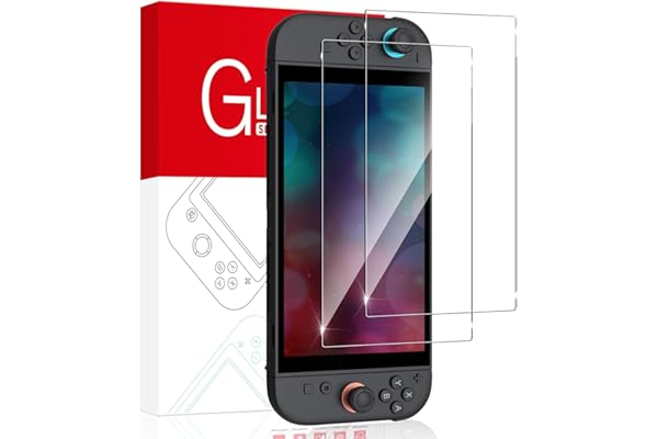 Switch 2 対応 保護フィルム 2025 Sungale Switch 2 フィルム 強化ガラス 全面保護 Switch 2 ガラスフィル ム スイッチ2 保護フィル ム 液晶保護 旭硝子製 指紋防止 取り付け簡単 衝撃吸収 高透過率 2枚セット SWITCH2 対応