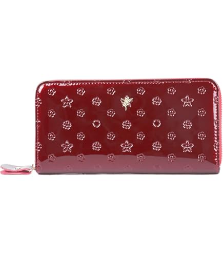 Amazon.co.jp: アルバアリス 花模様のアードレザー 長財布 フルッティ
