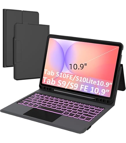 Samsung Book Cover Keyboard with AI Key for Galaxy Tab S10 FE+