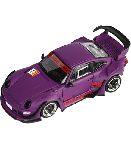 Amazon | PGM 1/64 RWB 964 70th Yellow 完成品 | ミニカー・ダイ
