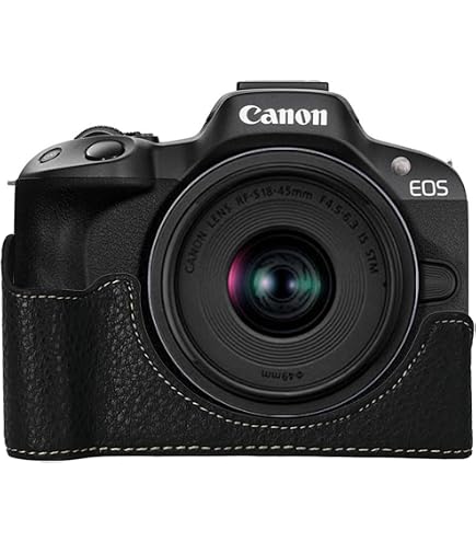 Amazon.co.jp: キャノン用 Canon EOS R50用 カメラハーフケース BEADY