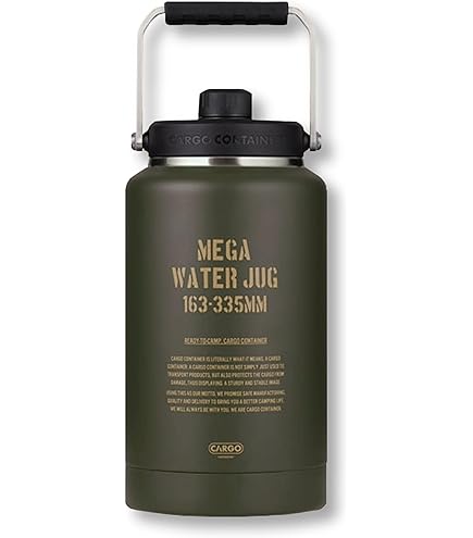 Amazon.co.jp: CARGO CONTAINER カーゴコンテナ MEGA WATER JUG