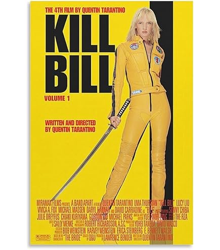 Amazon.co.jp: 映画ポスター キルビル Kill Bill クエンティン
