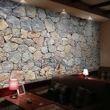 lhdlilyモダン3dストーンパターンLarge壁画カフェレストランリビングルーム寝室ソファ壁紙壁画 LHDLily-561616981-19670